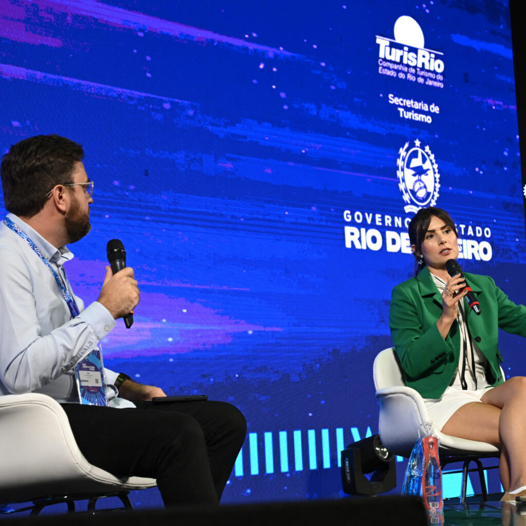 RIO DE JANEIRO (RJ), 03/10/2023 - EVENTO / RIW - Rio Innovation Week, maior evento de tecnologia e inovação da América Latina, realizado no Pier Mauá, no Centro do Rio. Na imagem,